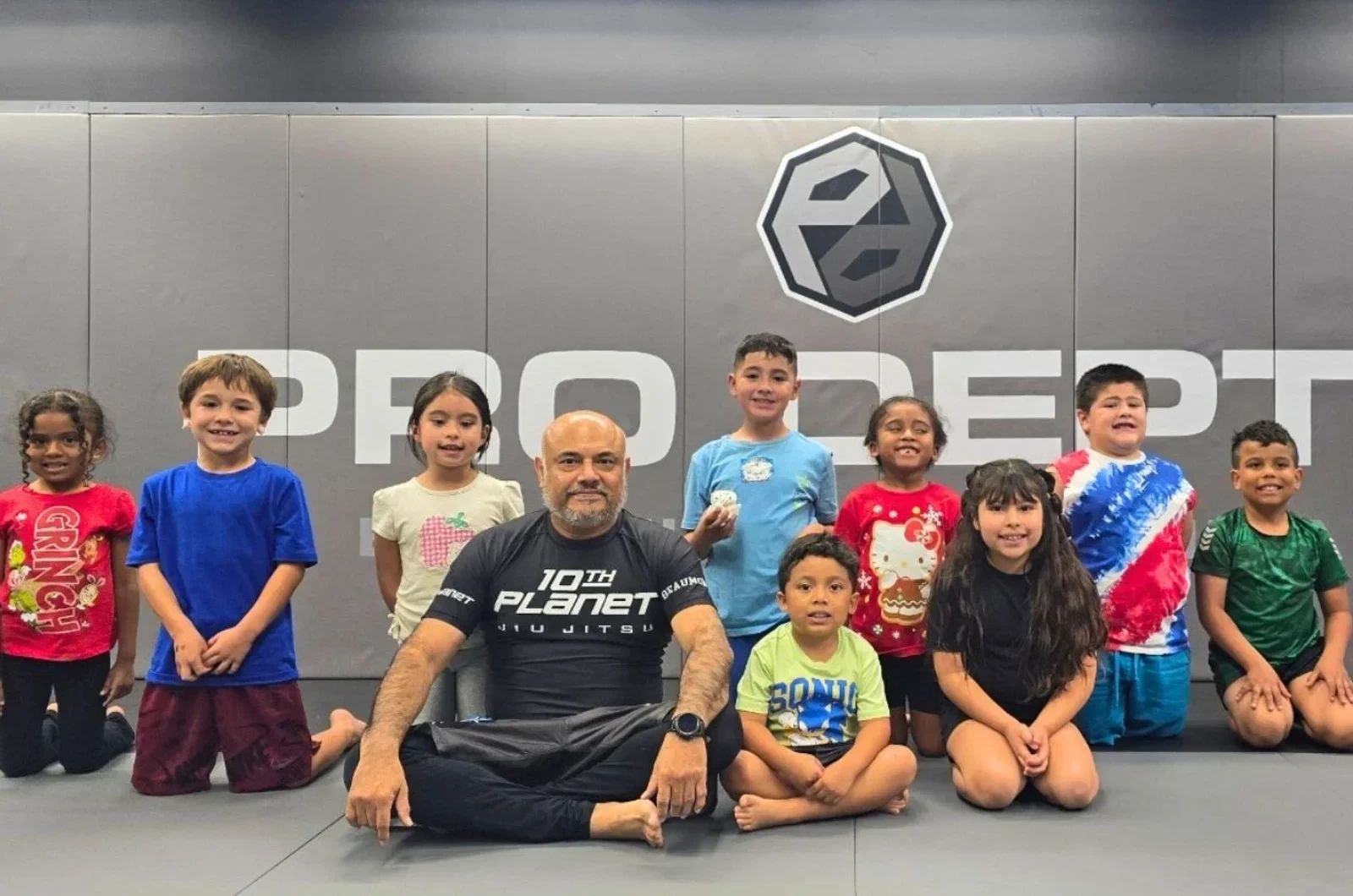Kids martial arts class at Peerless Jiu-Jitsu Banning
