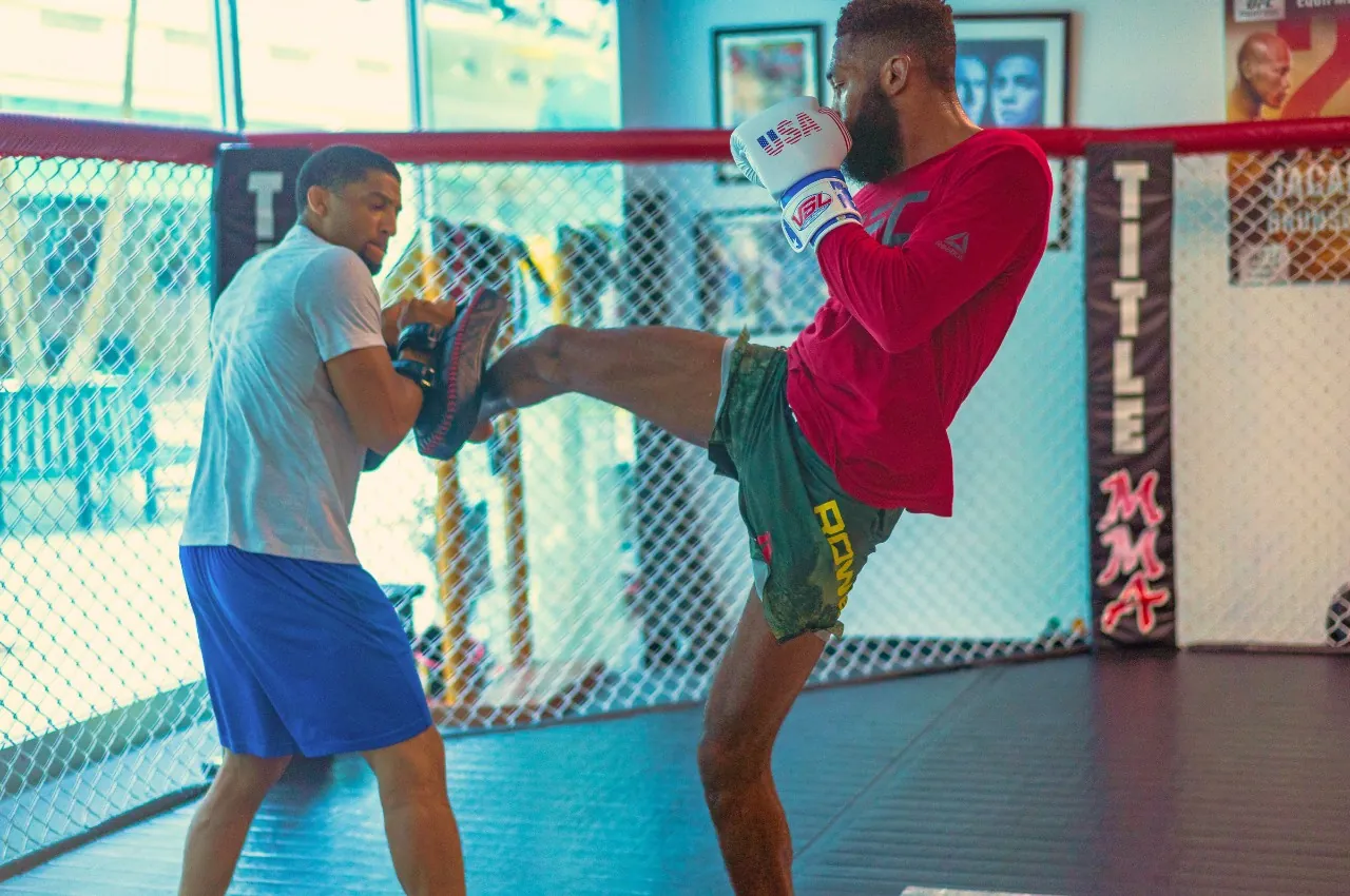 Muay Thai self-defense training at Peerless Jiu-Jitsu Banning