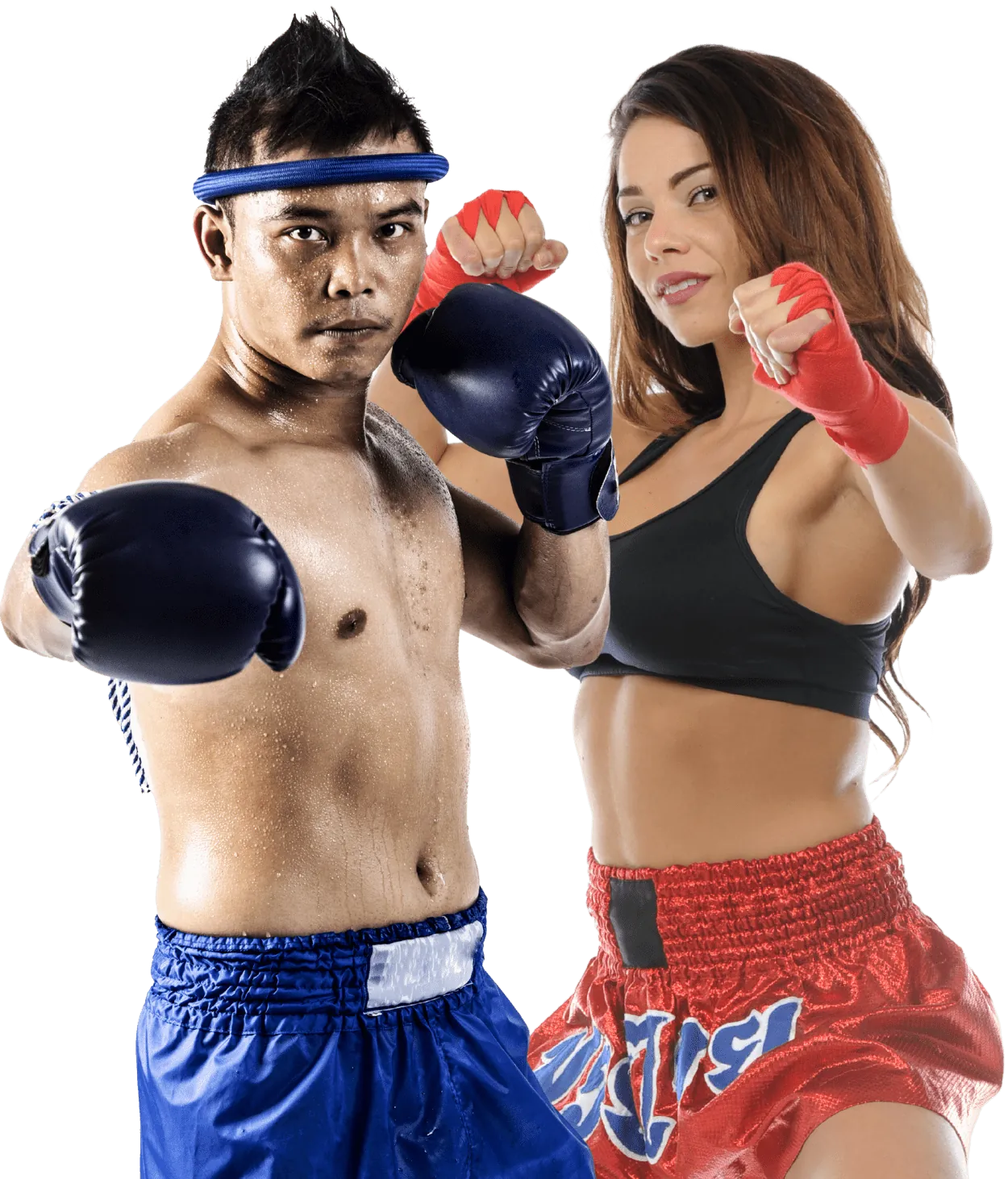 Muay Thai student